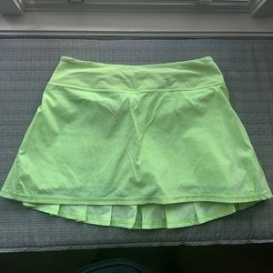 Lululemon Pace Setter Skirt Dot Faded Zap Size 6